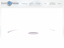 Tablet Screenshot of easyfresh-logistics.com